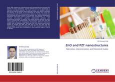 Portada del libro de ZnO and PZT nanostructures