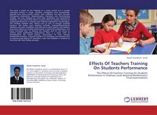 Buchcover von Effects Of Teachers Training On Students Performance