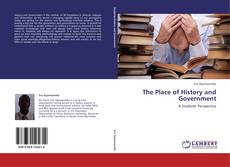 Capa do livro de The Place of History and Government 