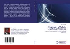 Strategies of Talk in Legislative Discourse的封面