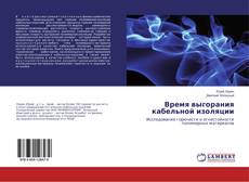 Capa do livro de Время выгорания кабельной изоляции 