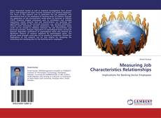 Measuring Job Characteristics Relationships的封面