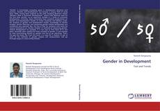 Couverture de Gender in Development