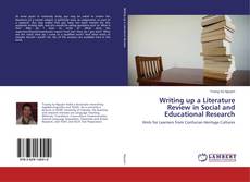 Capa do livro de Writing up a Literature Review in Social and Educational Research 
