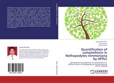 Portada del libro de Quantification of camptothecin in Nothapodytes nimmoniana by HPTLC