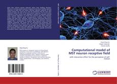 Capa do livro de Computational model of MST neuron receptive field 