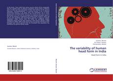 Bookcover of The variability of human head form in India