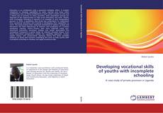 Capa do livro de Developing vocational skills of youths with incomplete schooling 