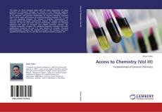 Capa do livro de Access to Chemistry (Vol III) 