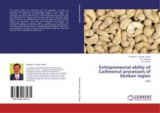 Buchcover von Entrepreneurial ability of Cashewnut processors of Konkan region