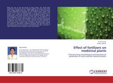 Buchcover von Effect of fertilizers on medicinal plants