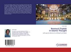 Renewal (Tajdid)  in Islamic Thought kitap kapağı