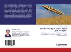Copertina di Food Security in India: State Level Analysis