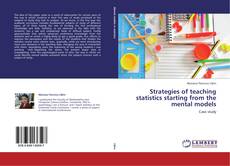 Bookcover of Strategies of teaching statistics starting from the mental models
