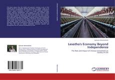 Lesotho's Economy Beyond Independence kitap kapağı