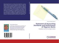 Buchcover von Statement of Accounting Standards and Performance of Nigerian Banks