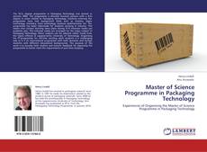 Master of Science Programme in Packaging Technology kitap kapağı