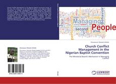 Buchcover von Church Conflict Management in the Nigerian Baptist Convention