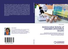 Buchcover von Antimicrobial Activity of ZINGIBER OFFICINALIS (Snoth)