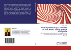 Capa do livro de Anthropometric parameters  of   the Hausa ethnic group of Nigeria 