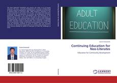 Обложка Continuing Education for Neo-Literates