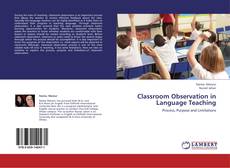Copertina di Classroom Observation in Language Teaching
