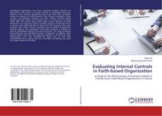 Capa do livro de Evaluating Internal Controls in Faith-based Organization 