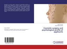 Couverture de Cosmetic surgery and psychological profile of applicants