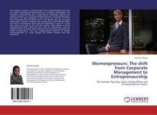 Capa do livro de Womenpreneurs: The shift from Corporate Management to Entrepreneurship 