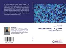 Bookcover of Radiation effects on glasses