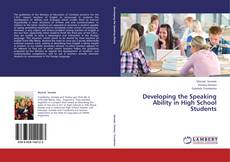 Copertina di Developing the Speaking Ability in High School Students