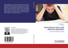 Educational stress and advance education kitap kapağı