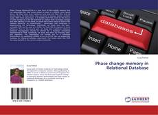 Phase change memory in Relational Database kitap kapağı