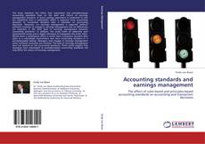 Accounting standards and earnings management kitap kapağı