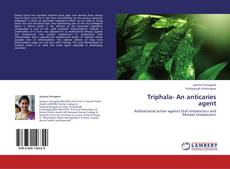 Обложка Triphala- An anticaries agent