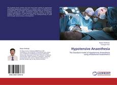 Hypotensive Anaesthesia kitap kapağı