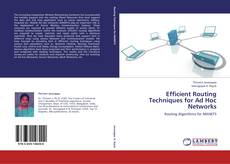 Bookcover of Efficient Routing Techniques for Ad Hoc Networks