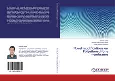 Copertina di Novel modifications on Polyethersulfone membranes