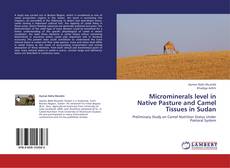 Capa do livro de Microminerals level in Native Pasture and Camel Tissues in Sudan 