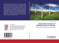 Copertina di Automatic Analysis of Highdimensional Signals