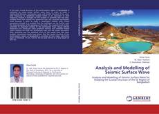 Bookcover of Analysis and Modelling of Seismic Surface Wave