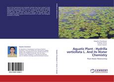 Copertina di Aquatic Plant : Hydrilla verticillata L. And its Water Chemistry