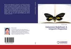 Buchcover von Extremism Redefined: A Linguist's Pespective