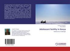 Buchcover von Adolescent fertility in Kenya