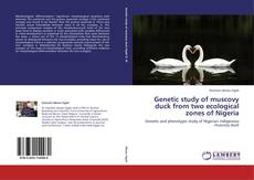 Buchcover von Genetic study of muscovy duck from two ecological zones of Nigeria