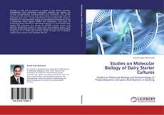 Studies on Molecular Biology of Dairy Starter Cultures的封面