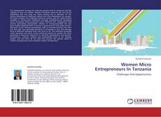 Capa do livro de Women Micro Entrepreneurs In Tanzania 