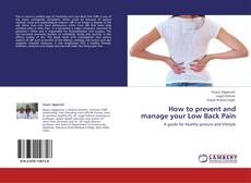 Capa do livro de How to prevent and manage your Low Back Pain 