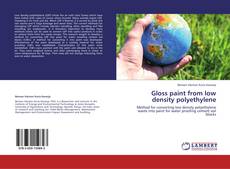 Portada del libro de Gloss paint from low density polyethylene