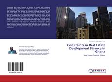 Constraints in Real Estate Development Finance in Ghana kitap kapağı
